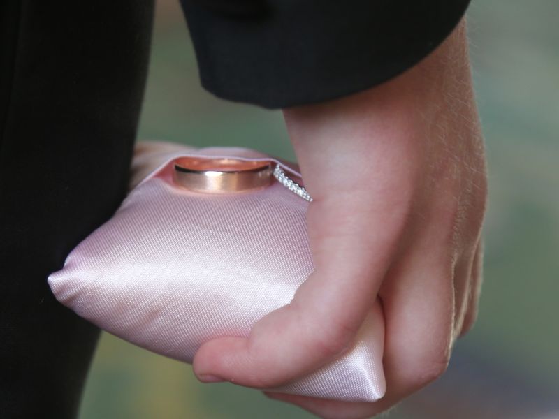 The ring on my finger